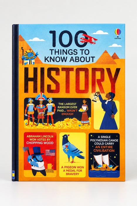 Usborne 100 Things to Know About History Book