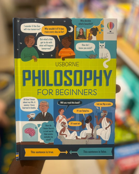 Usborne Philosophy for Beginners Book