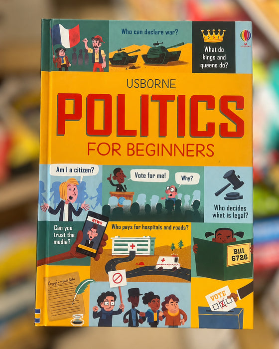 Usborne Politics for Beginners Book