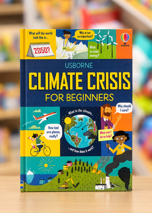 Usborne Climate Crisis for Beginners Book