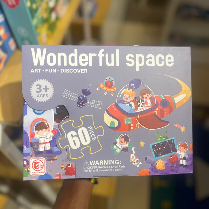 Wonderful Space 60-Piece Jigsaw Puzzle