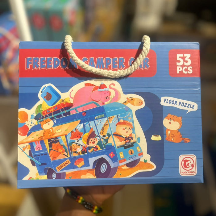 Freedom Camper Car 53-Piece Floor Puzzle