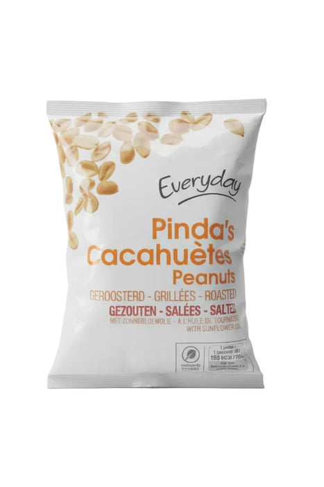 Everyday Roasted & Salted Peanuts (Pinda's / Cacahuètes) 250g