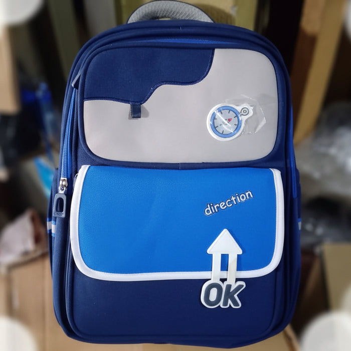 Blue Direction School Backpack