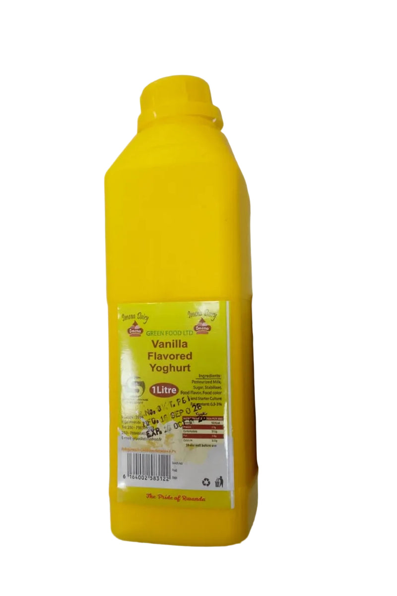 IMENA Dairy Vanilla Flavored Yoghurt 1L