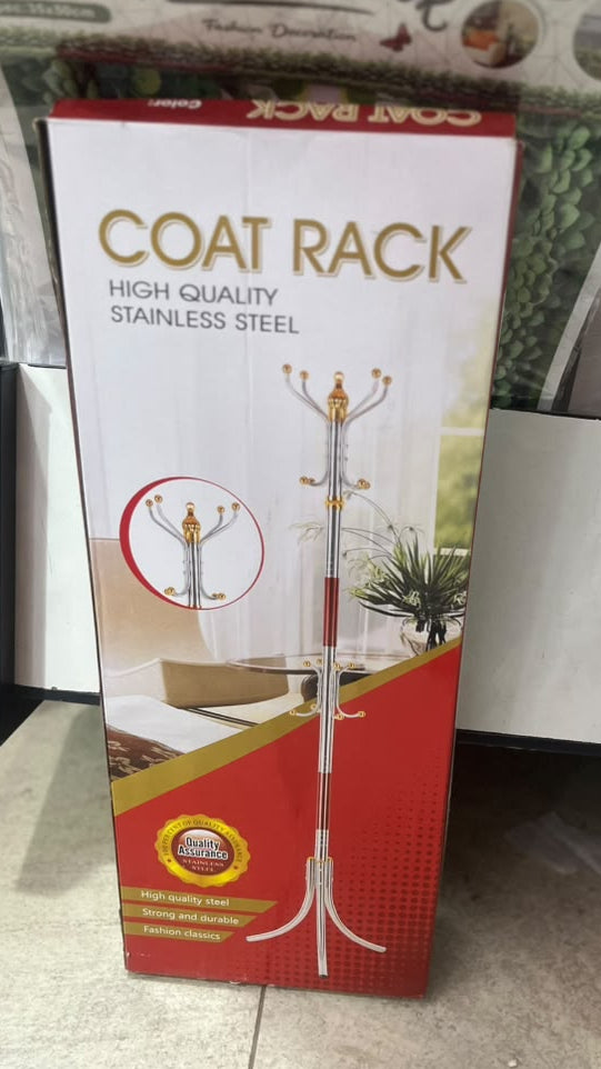 Stainless Steel Coat Rack Stand