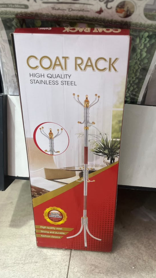 Stainless Steel Coat Rack Stand