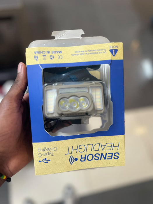 Rechargeable LED Sensor Headlamp