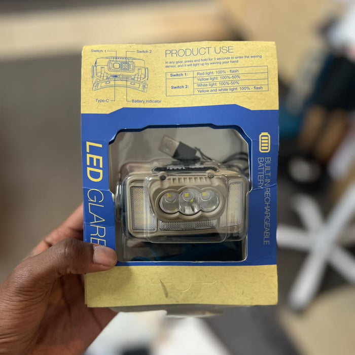 Rechargeable LED Sensor Headlamp