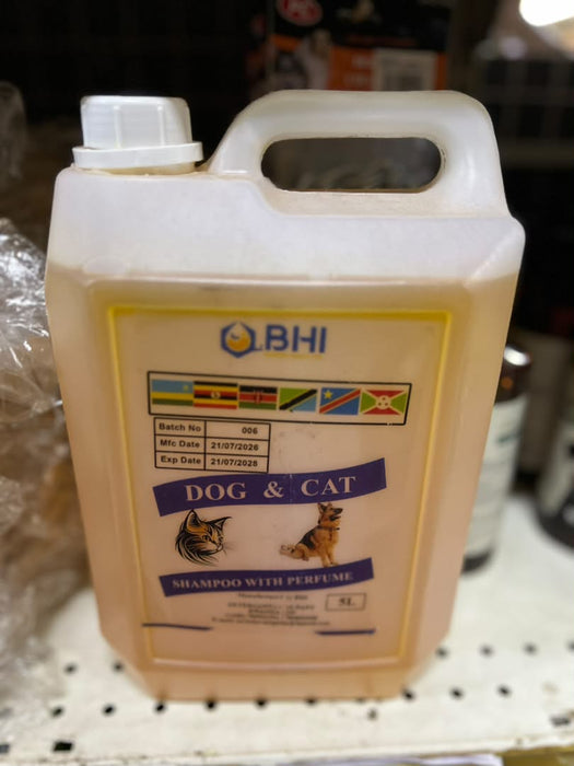 BHI Dog & Cat Shampoo with Perfume 5L
