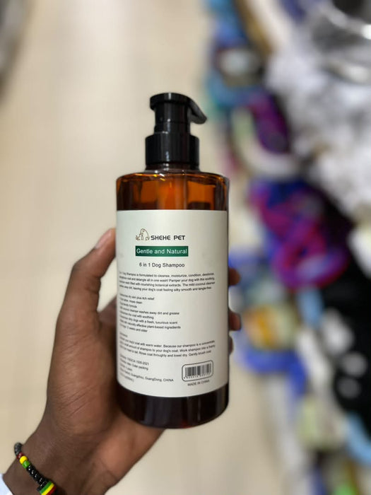 SHEHE PET 6-in-1 Dog Shampoo