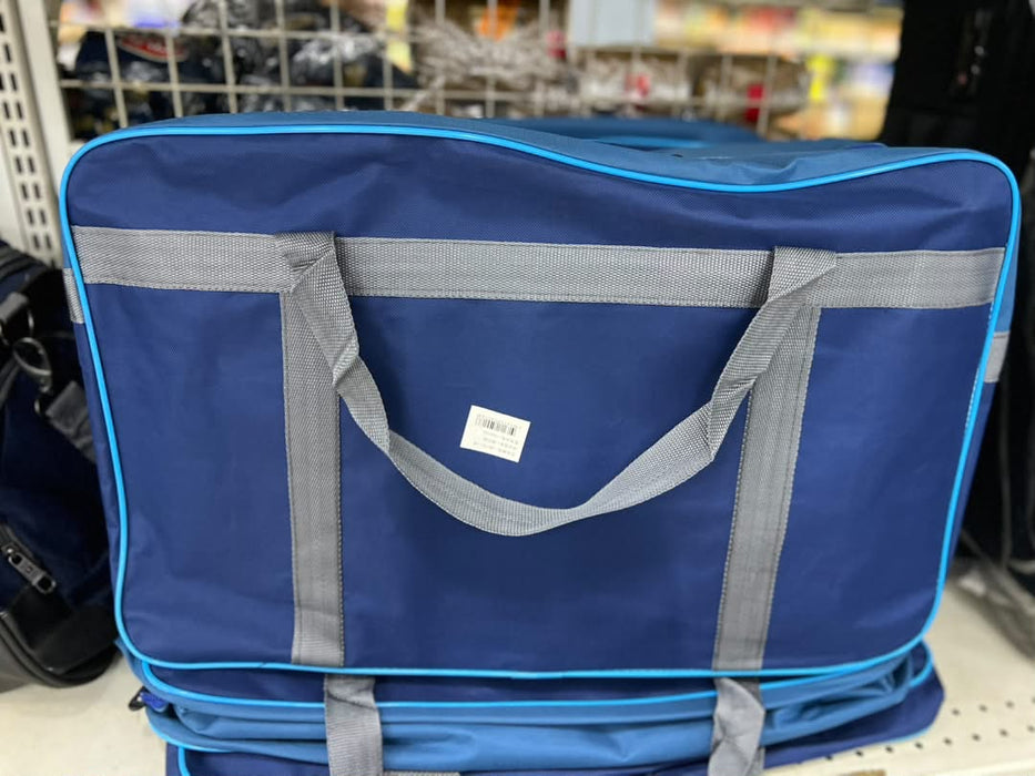 Large Blue Travel Duffel Bag