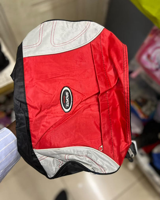 Sports Fashion Red Duffel Bag
