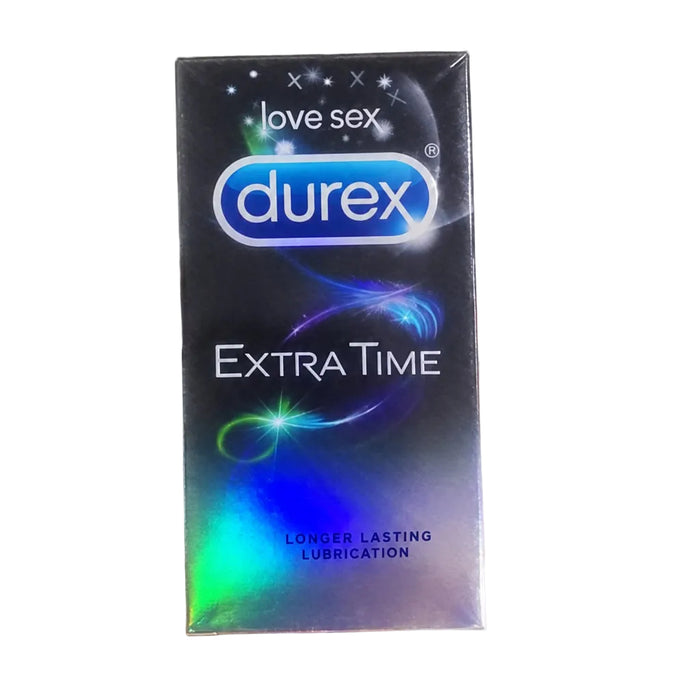 Durex Extra Time Condoms/10 Pieces