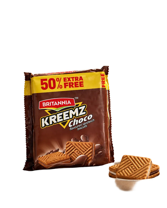 Britannia Kreemz Choco Flavoured Sandwich Biscuits