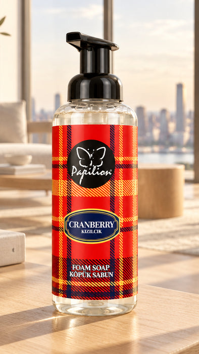 Papilion Cranberry Foam Soap 500ml