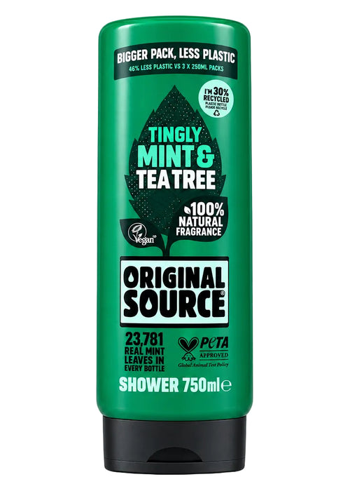 Original Source Tingly Mint & Tea Tree Shower Gel (750ml)