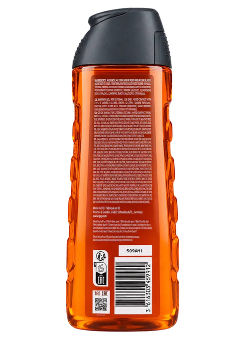 Adidas Team Force 3-in-1 Shower Gel (400 ml)