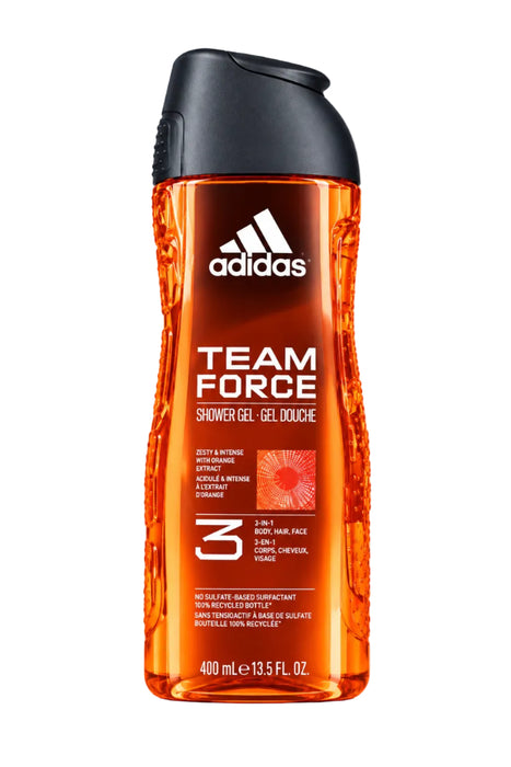 Adidas Team Force 3-in-1 Shower Gel (400 ml)
