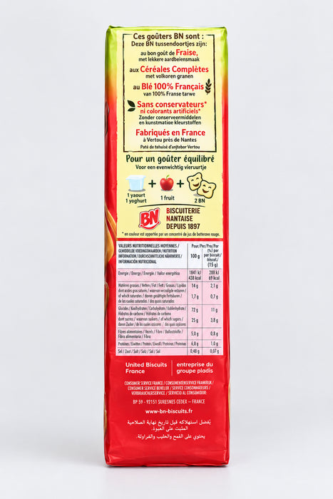 BN Goût Fraise Biscuits 285g