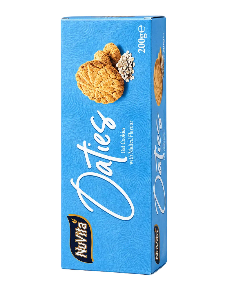 NuVita Oaties Oat Cookies with Malted Flavour (200g)