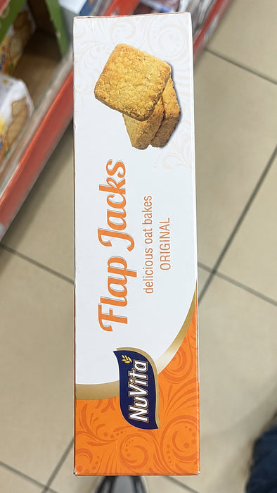 NuVita Flap Jacks Original Delicious Oat Bakes 200g