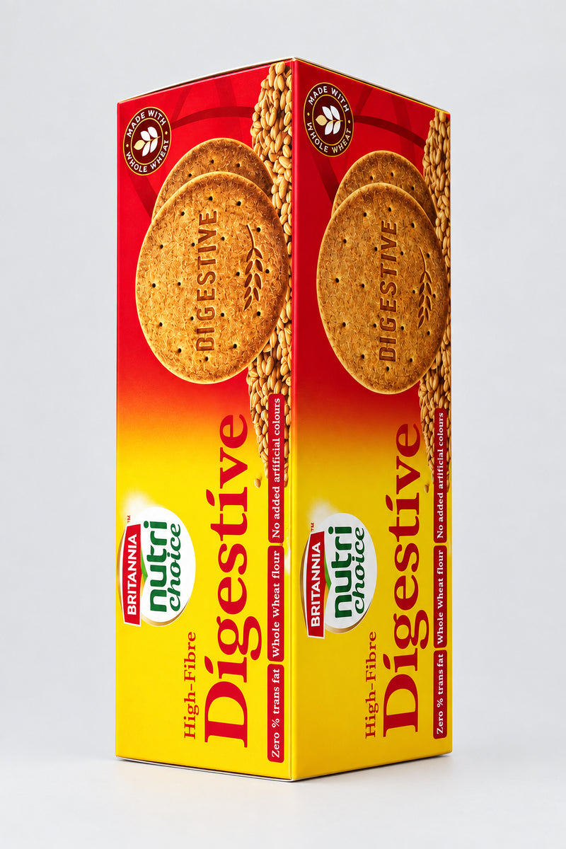 Britannia Nutri Choice High-Fibre Digestive Biscuits 200g