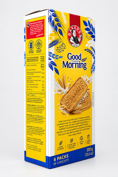 Bakers Good Morning Milk & Cereals (300g)