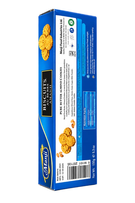 Manji Pure Butter Almond Cookies (150g)