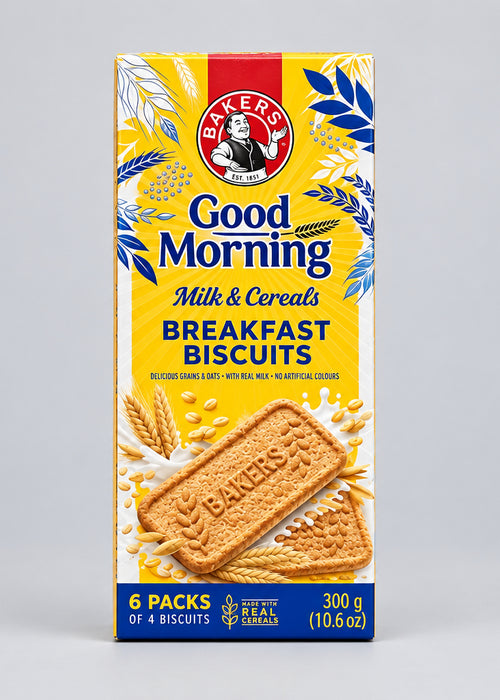 Bakers Good Morning Milk & Cereals (300g)
