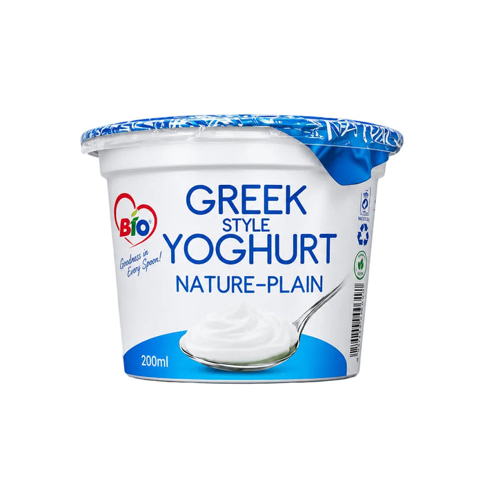 Bio Greek Style Yoghurt in Nature-Plain 200ML