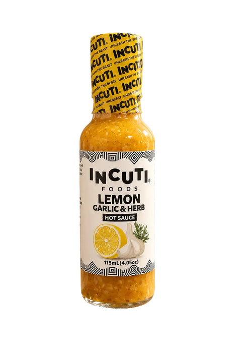 Incuti Foods Lemon Garlic&Herb Hot Sauce 115ML