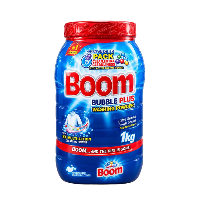 Boom Bubble Plus Washing Powder 1kg