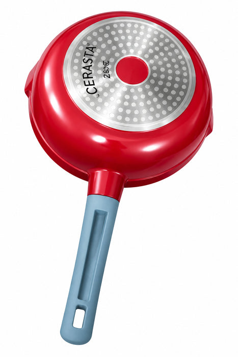 Red Non-Stick Saucepan