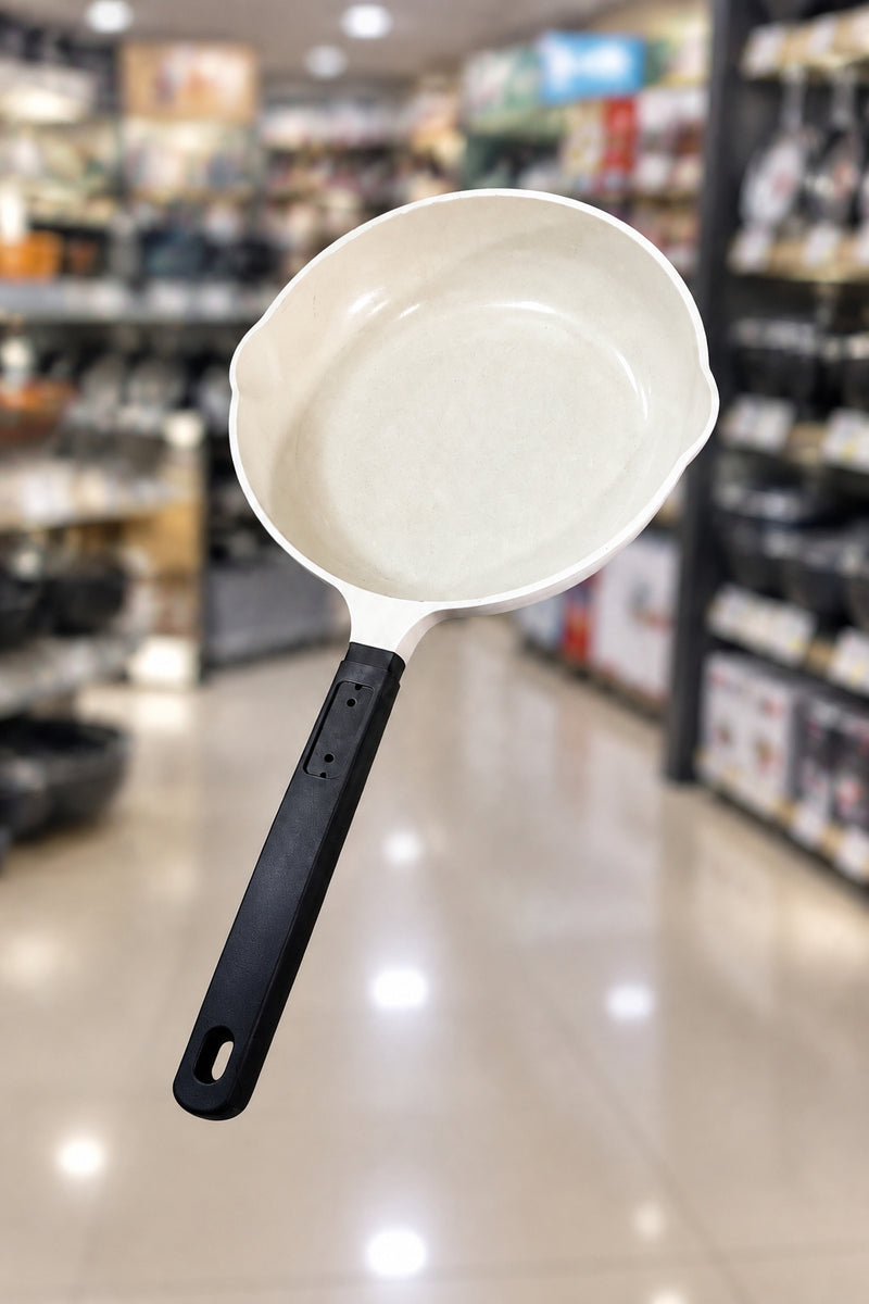 White Ceramic Saucepan