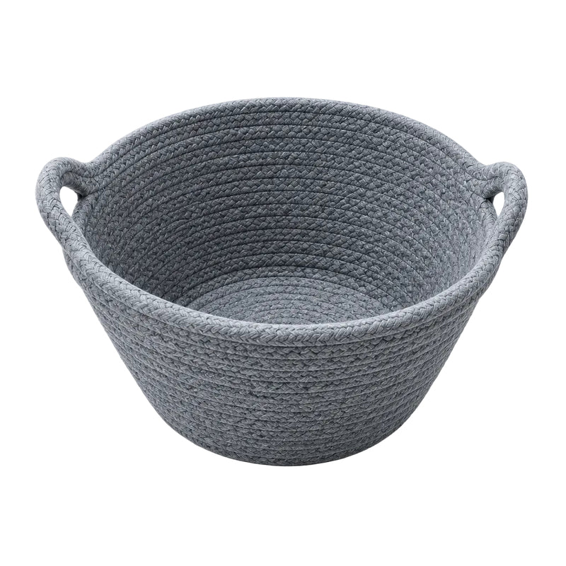 Woven Cotton Rope Storage Basket