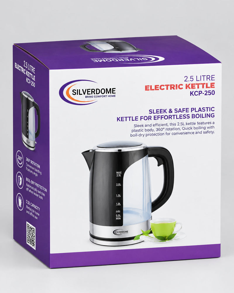 Silverdome 2.5L Electric Kettle
