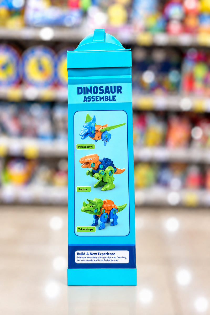 Dinosaur Assemble Take-Apart Toy Set