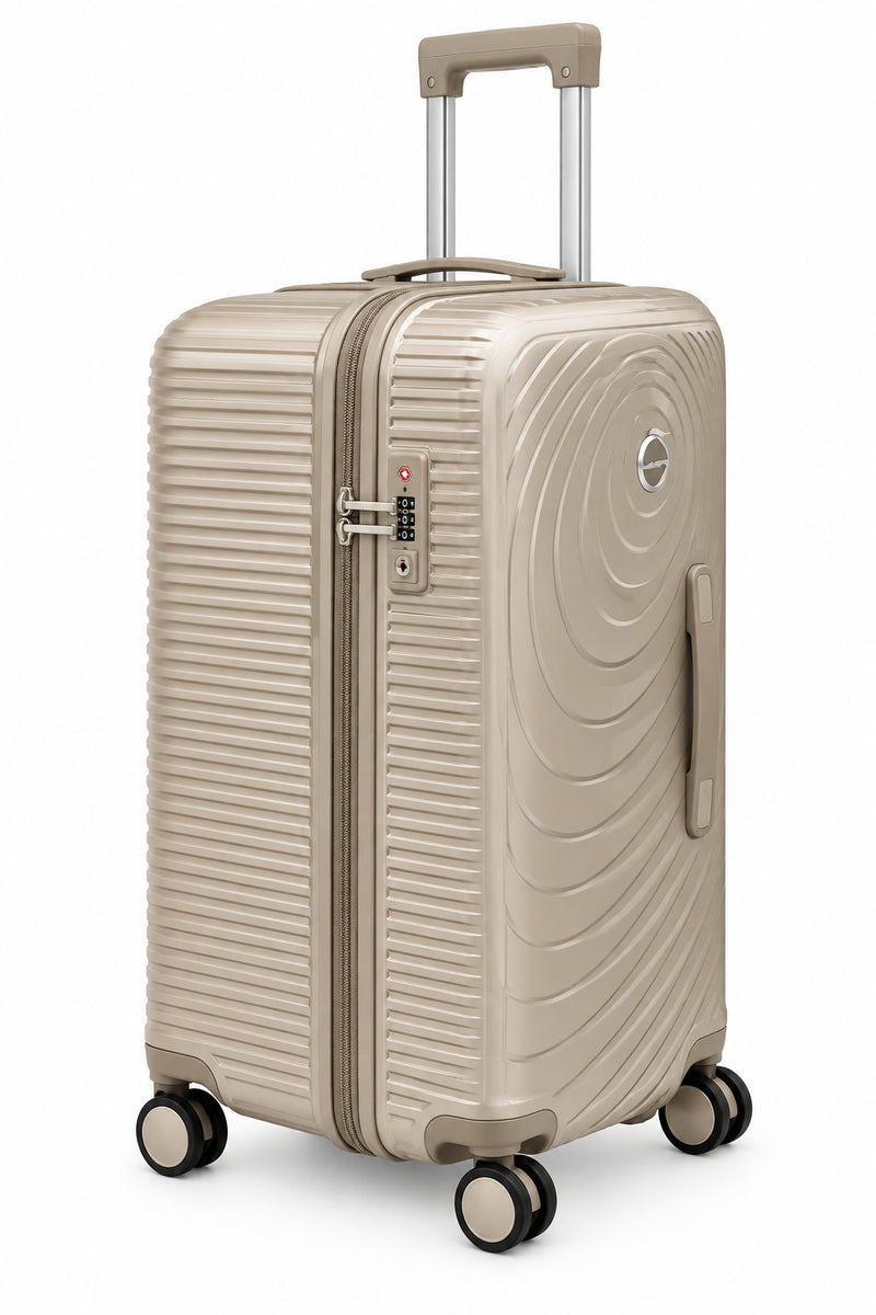 Travel Bag Suitcase Khaki Medium