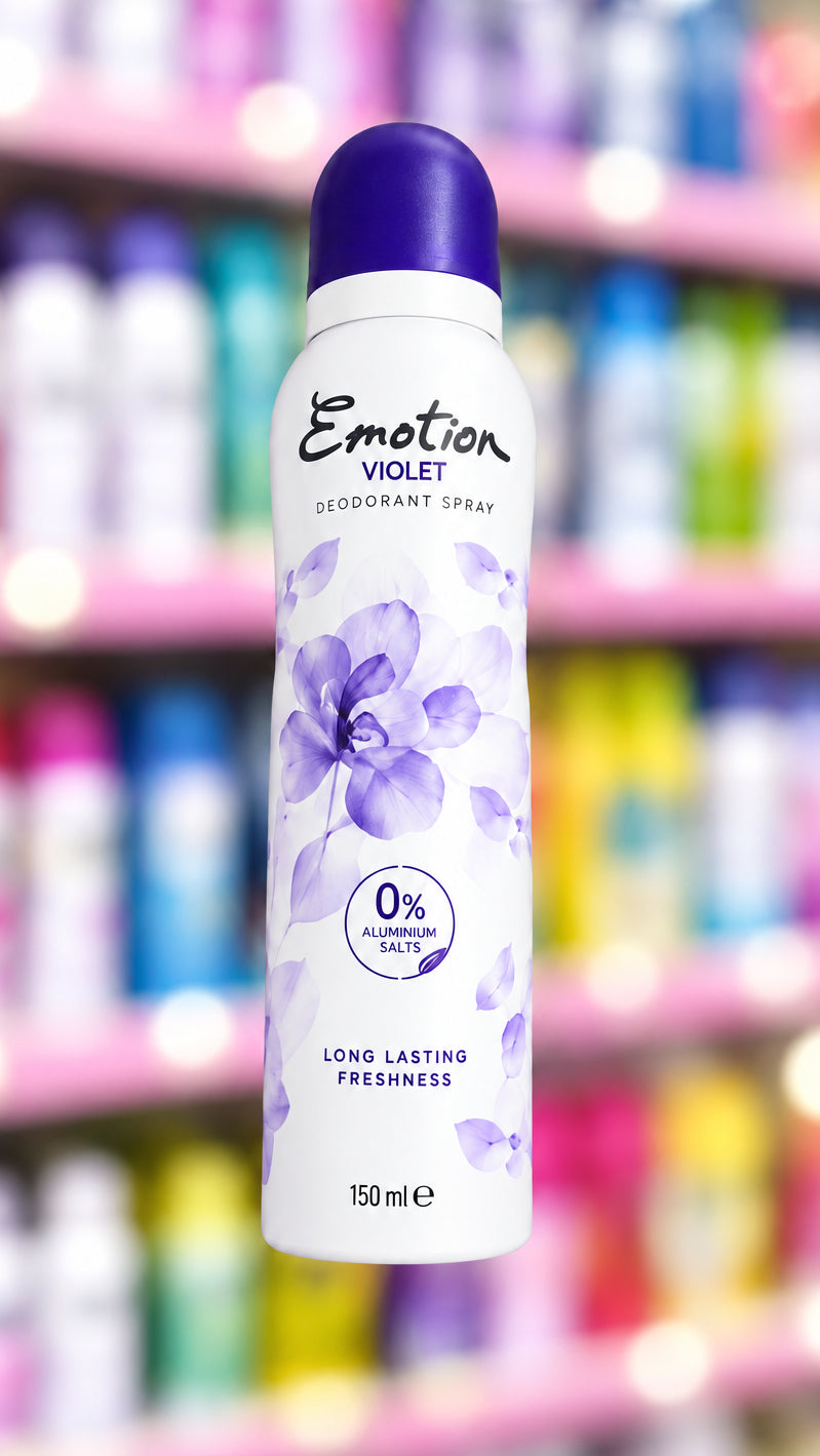 Emotion Violet Deodorant Spray 150ml