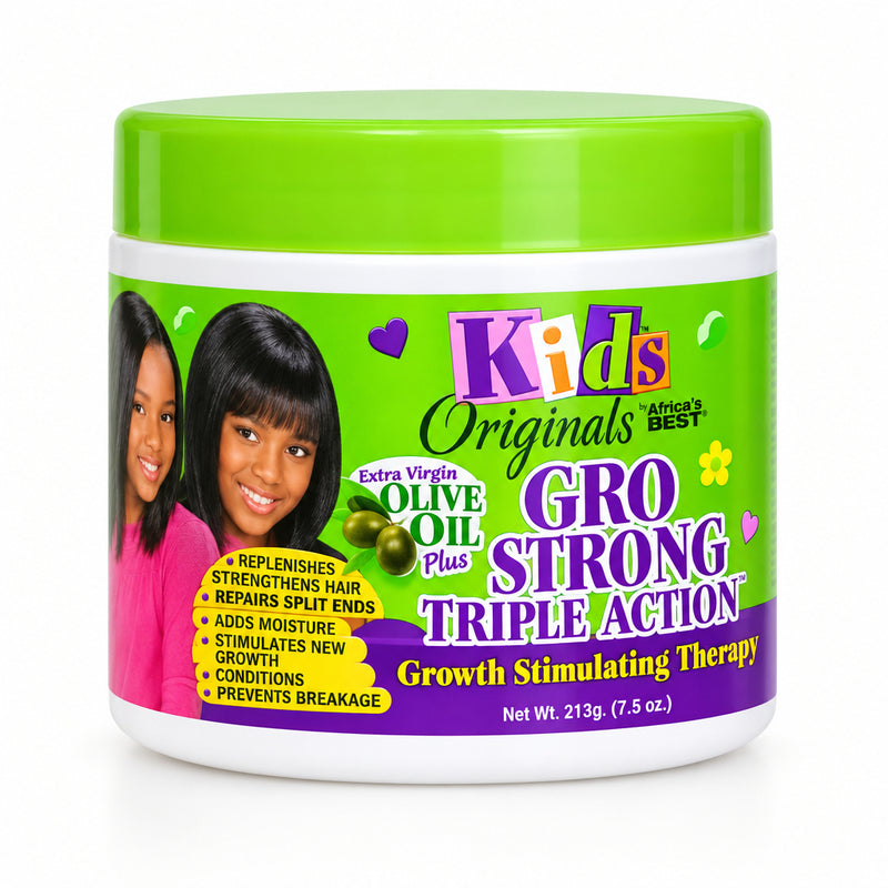 : Kids Originals by Africa's Best Gro Strong Triple Action Growth Stimulating Therapy 213g
