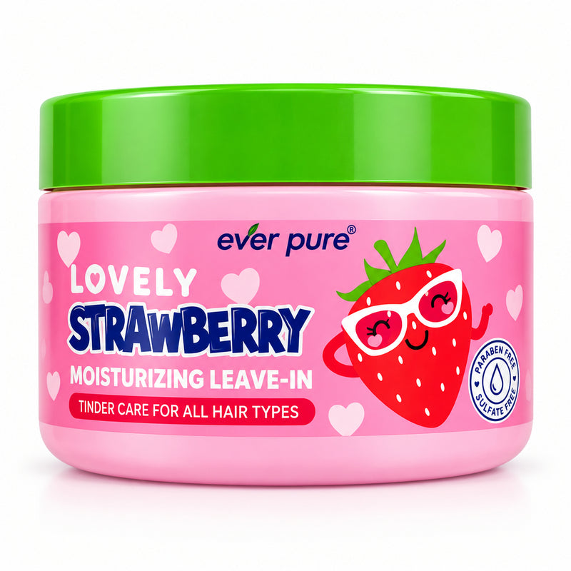 Ever Pure Lovely Strawberry Moisturizing Leave-In Conditioner 250g