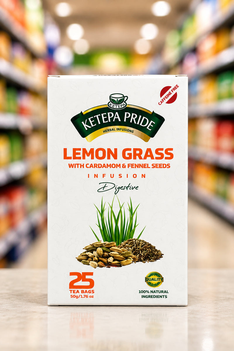 Ketepa Pride Lemon Grass Infusion (25 Tea Bags)