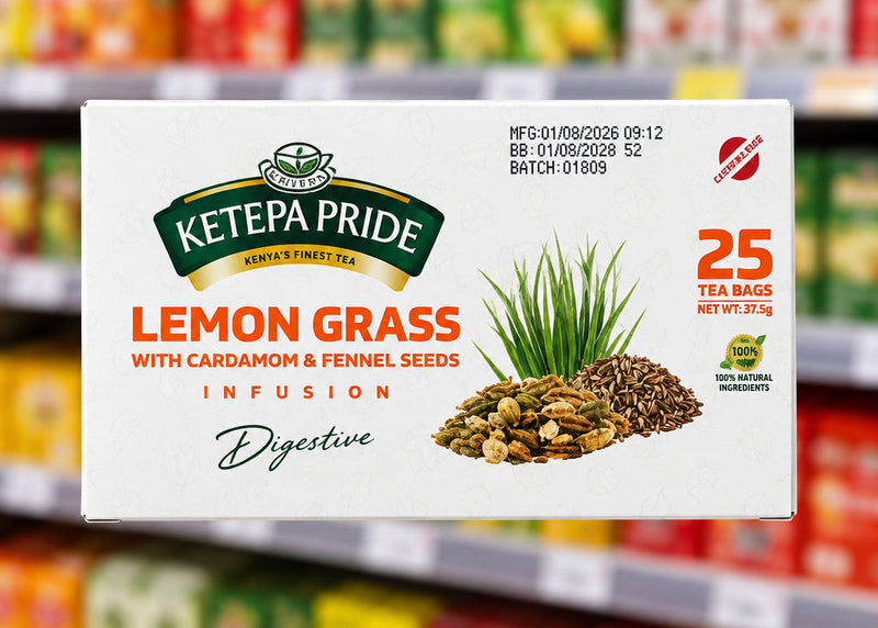 Ketepa Pride Lemon Grass Infusion (25 Tea Bags)