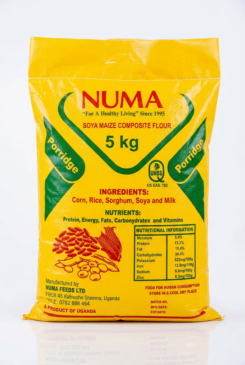 NUMA Soya Maize Composite Porridge Flour (5kg)