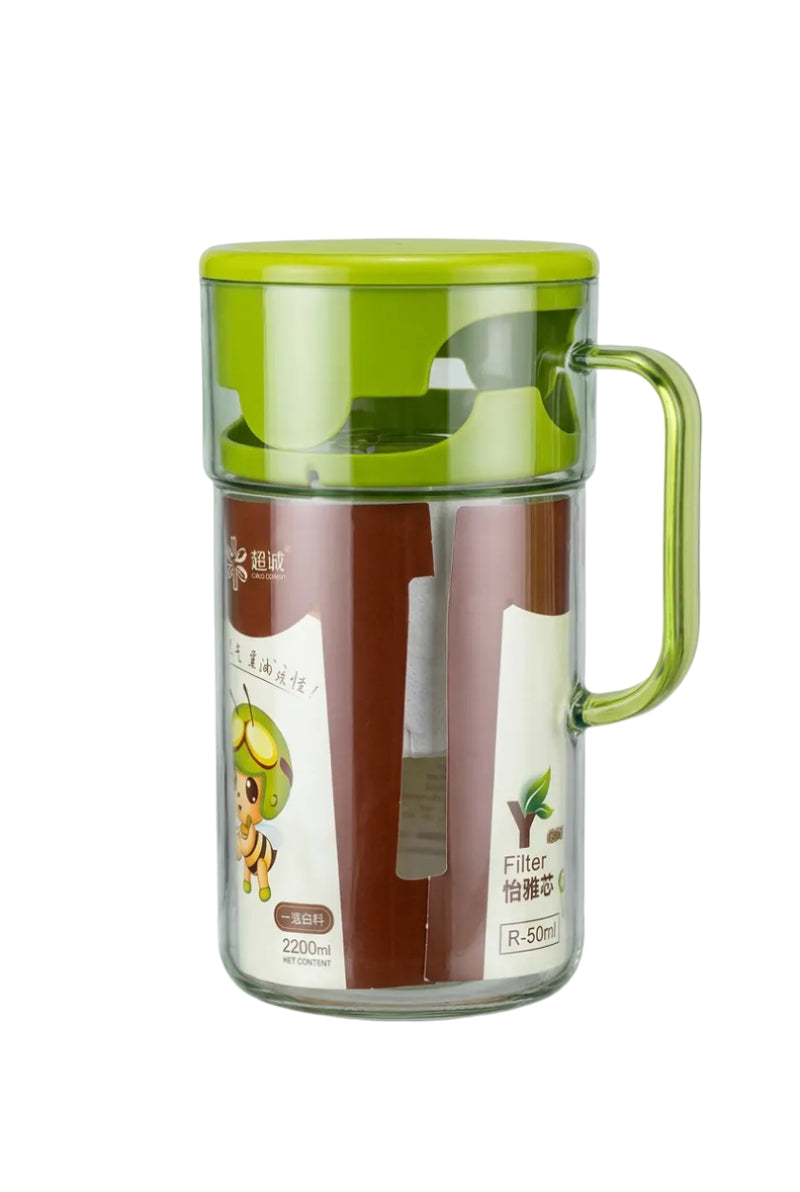 Glass Water Pitcher 2L