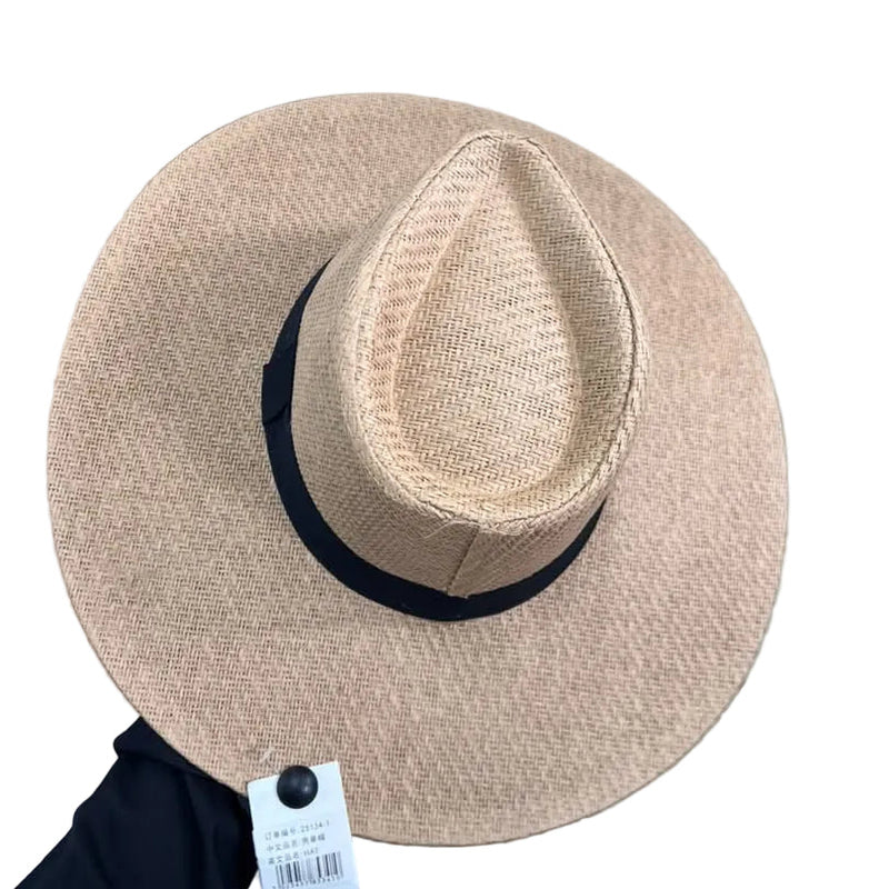 Tan Panama Straw Hat