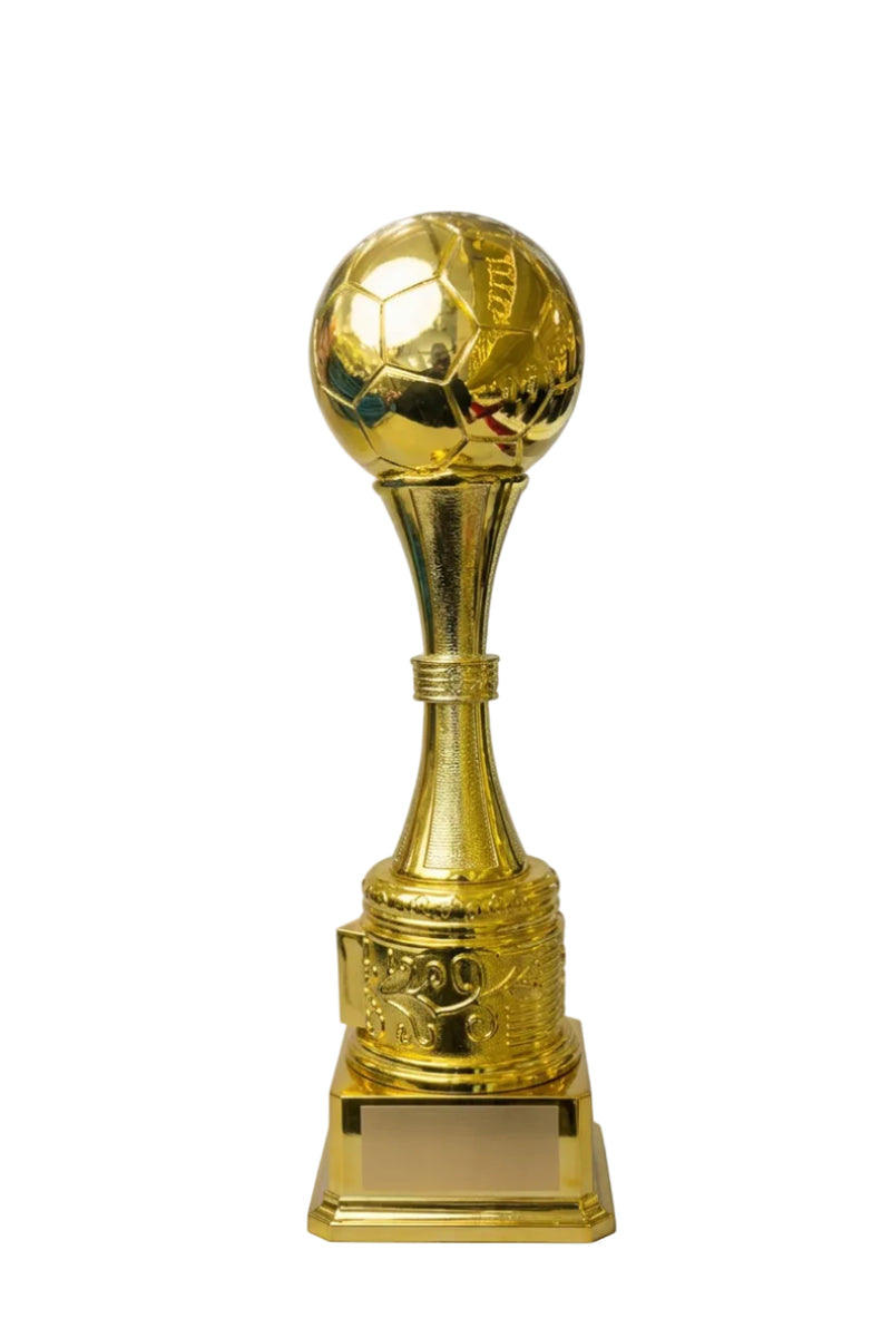 Gold Football Trophy