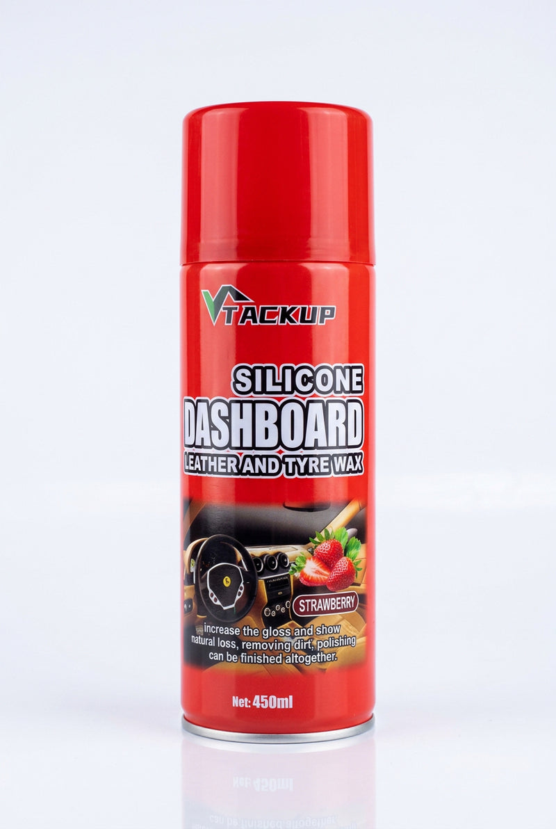 VTACKUP Silicone Dashboard, Leather, and Tyre Wax (Strawberry )