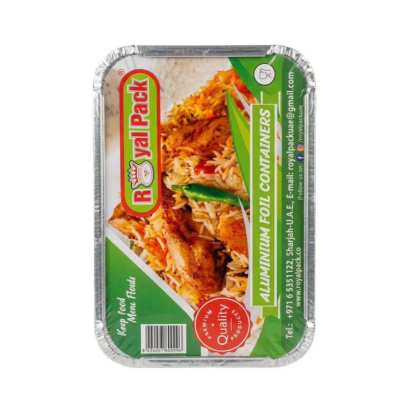 Royal Pack Aluminium Foil Containers 10pcs